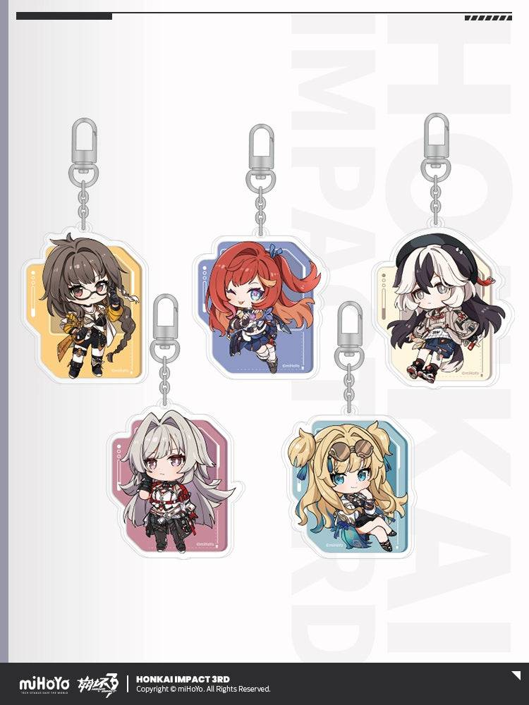 Honkai Impact 3rd Part 2 Chibi Series Acrylic Pendant - Pardo's Shop
