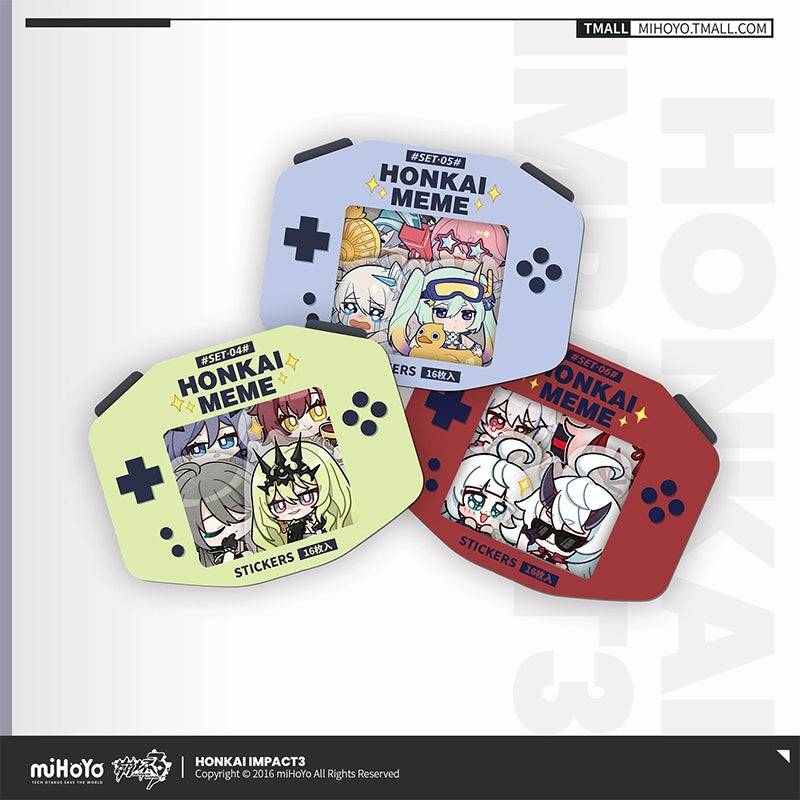 Honkai Impact 3rd Meme Emoji Sticker Set - Pardo's Shop