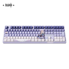 Genshin Impact Sangonomiya Kokomi Theme Keyboard - Pardo's Shop