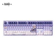 Genshin Impact Sangonomiya Kokomi Theme Keyboard - Pardo's Shop