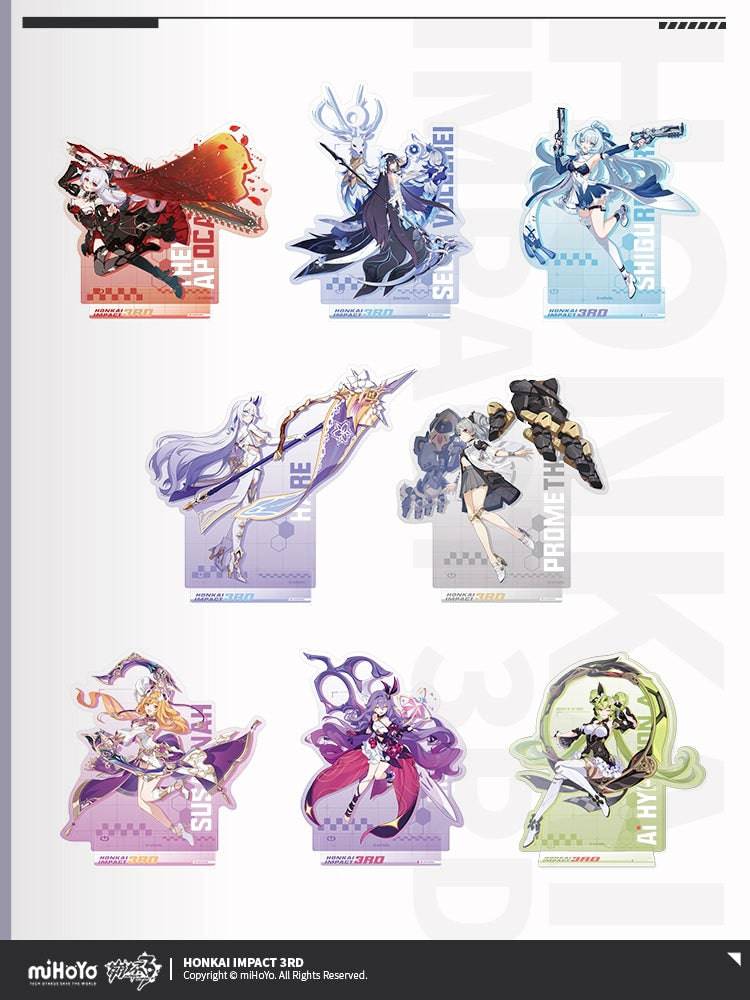 Honkai Impact 3rd Vertical Painting Series Acrylic Stand Ornament - Pardo's Shop