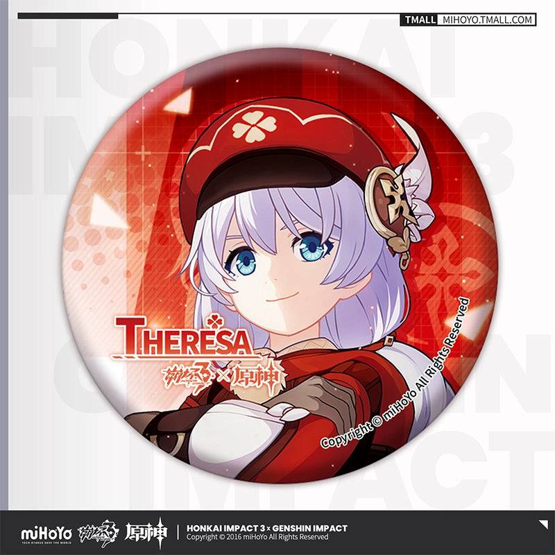 Honkai Impact 3rd Character Tinplate Badge - Pardo's Shop