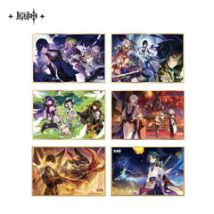 Genshin Impact Theme Series Colored Paper - Pardo's Shop