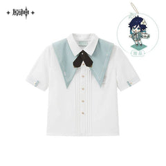 Genshin Impact Venti Theme Short-sleeved Shirt - Pardo's Shop