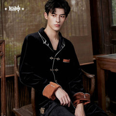 Genshin Impact Zhongli Theme Pajamas Set - Pardo's Shop