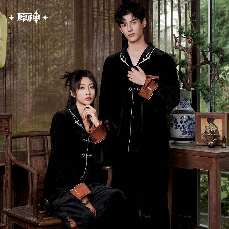 Genshin Impact Zhongli Theme Pajamas Set - Pardo's Shop