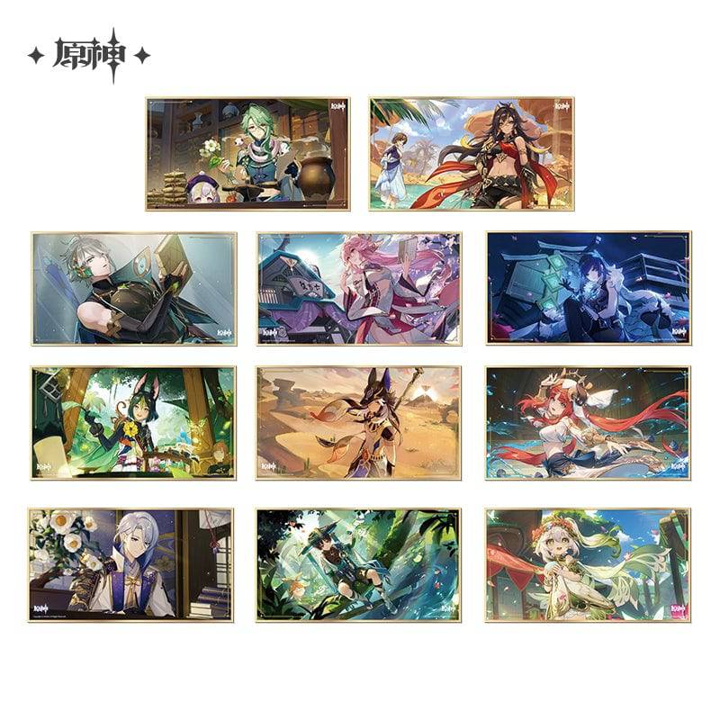 Genshin Impact Anecdote Series Colored Paper - Pardo's Shop
