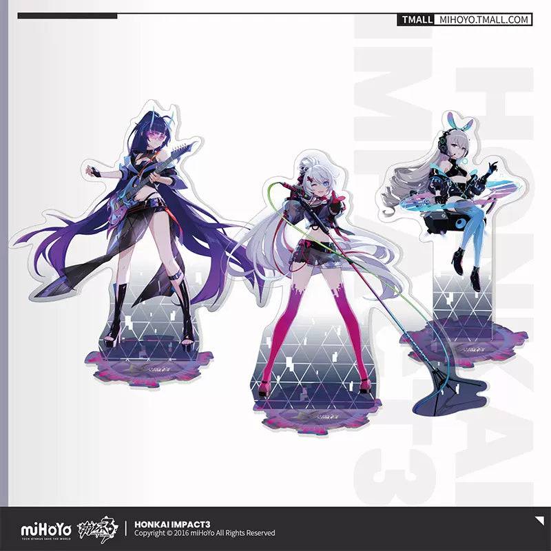 Honkai Impact 3rd Kiana Mei Bronya Acrylic Stand - Pardo's Shop