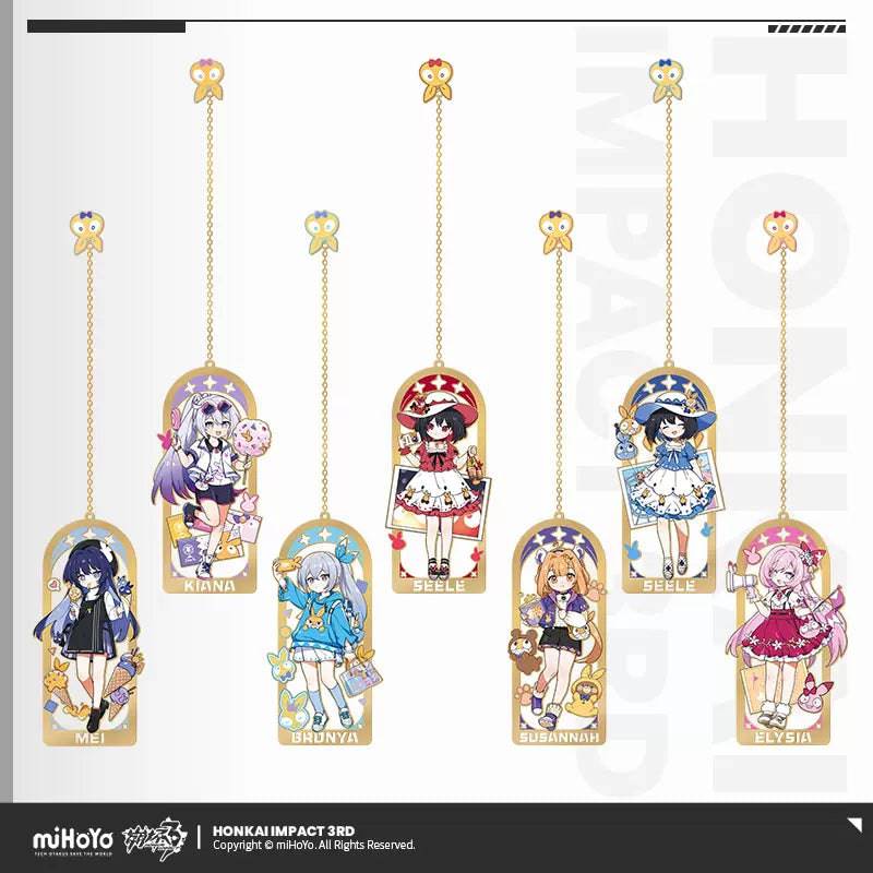 Honkai Impact 3rd Metall Bookmark Paradise Series - Pardo's Shop