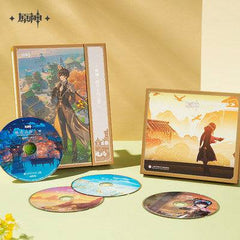 Genshin Impact Liyue OST CD Set "Dream Among the Bright Moon and Clouds" - Pardo's Shop