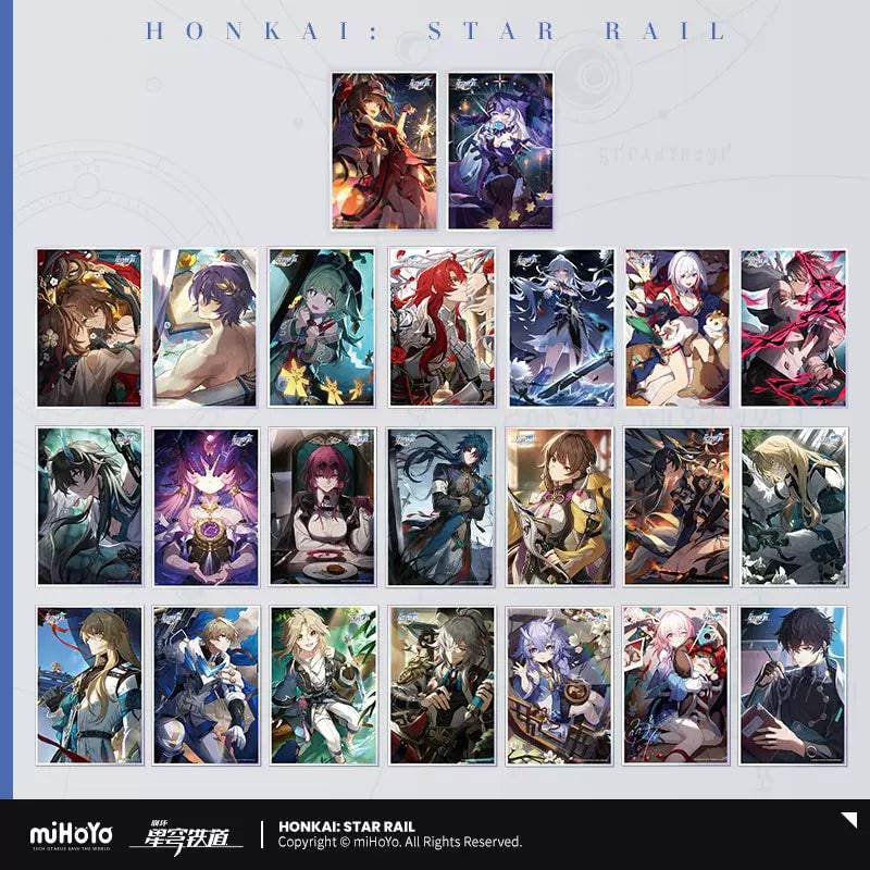 Honkai: Star Rail Acrylic Paper Light Cone Series - Pardo's Shop