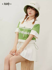 Genshin Impact Nahida Theme Polo - Pardo's Shop