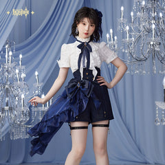 Genshin Impact Furina Theme Series Short-Sleeved Shirt