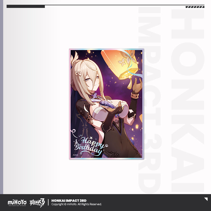 Honkai Impact 3rd Happy Birthday Series Color Paper - Pardo's Shop