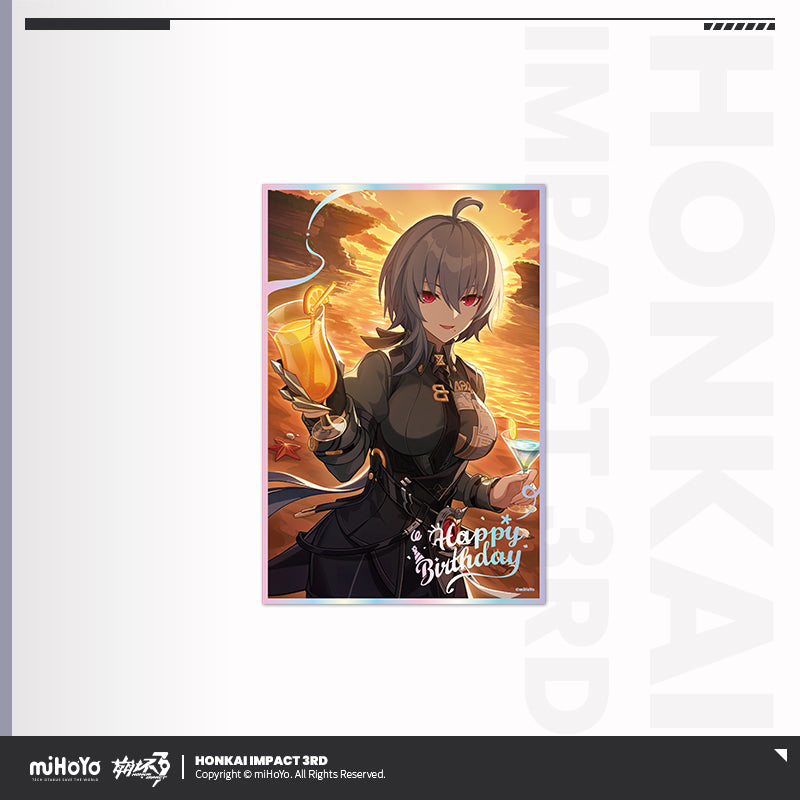 Honkai Impact 3rd Happy Birthday Series Color Paper - Pardo's Shop