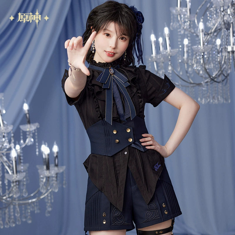 Genshin Impact Furina Theme Series Short-Sleeved Shirt