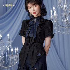 Genshin Impact Furina Theme Series Short-Sleeved Shirt