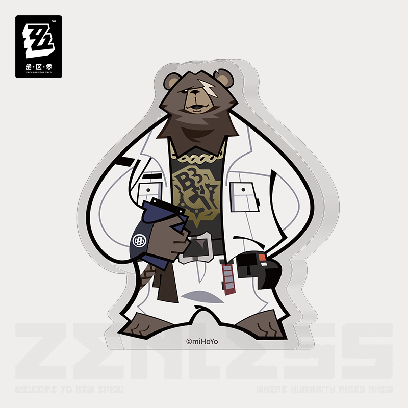 Zenless Zone Zero Charter Chibi Version Mini Stand Series