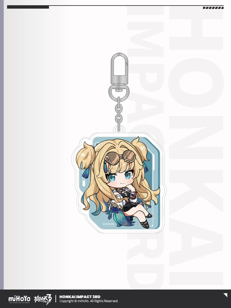 Honkai Impact 3rd Part 2 Chibi Series Acrylic Pendant