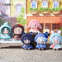Genshin Impact Fun in the Rain Series Plush Pendant