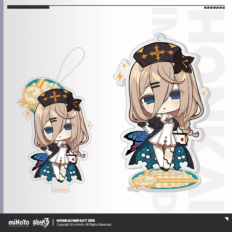 Honka Impact 3rd Elysia & Aponia Chibi Series Acrylic