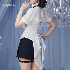 Genshin Impact Furina Theme Series Short-Sleeved Shirt