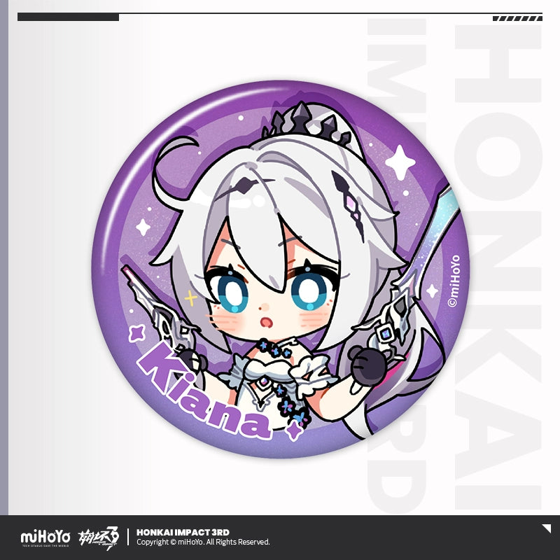 Honkai Impact 3rd MEME Tinplate Badge Series