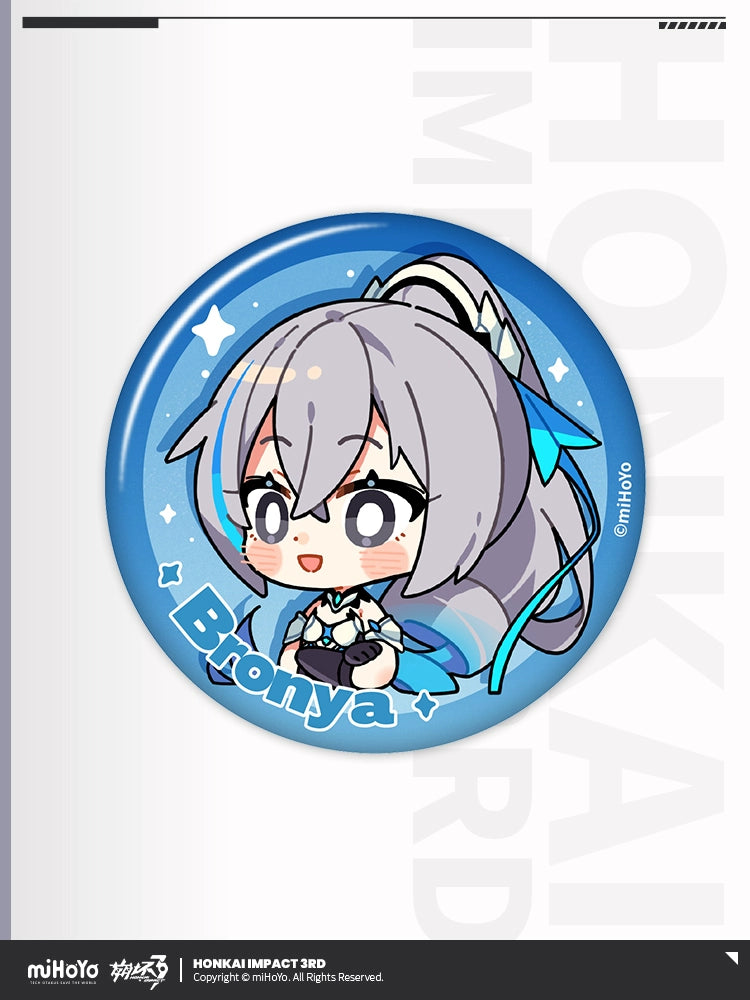 Honkai Impact 3rd MEME Tinplate Badge Series