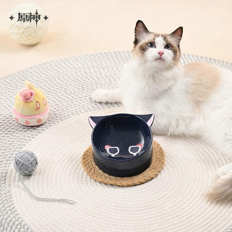 Genshin Impact Fairytale Cat Home Series Ceramic Pet Bowl