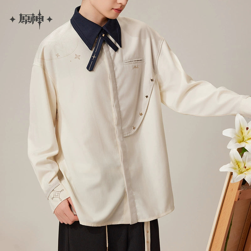 Genshin Impact Albedo Theme Series Casual Shirt