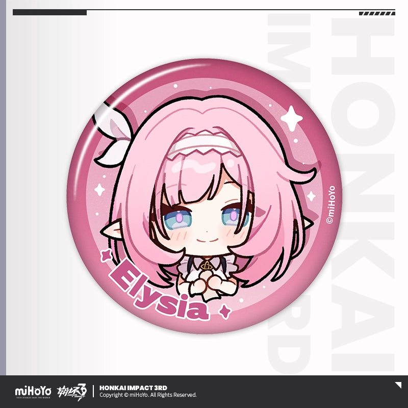 Honkai Impact 3rd MEME Tinplate Badge Series