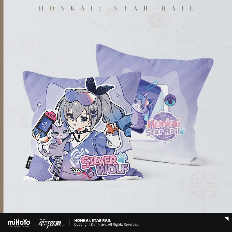 Honkai: Star Rail Chibi & Cat Pillow Case Series