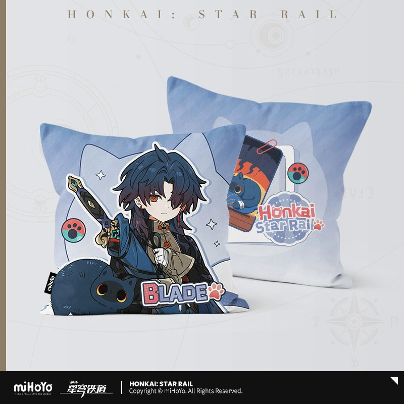 Honkai: Star Rail Chibi & Cat Pillow Case Series