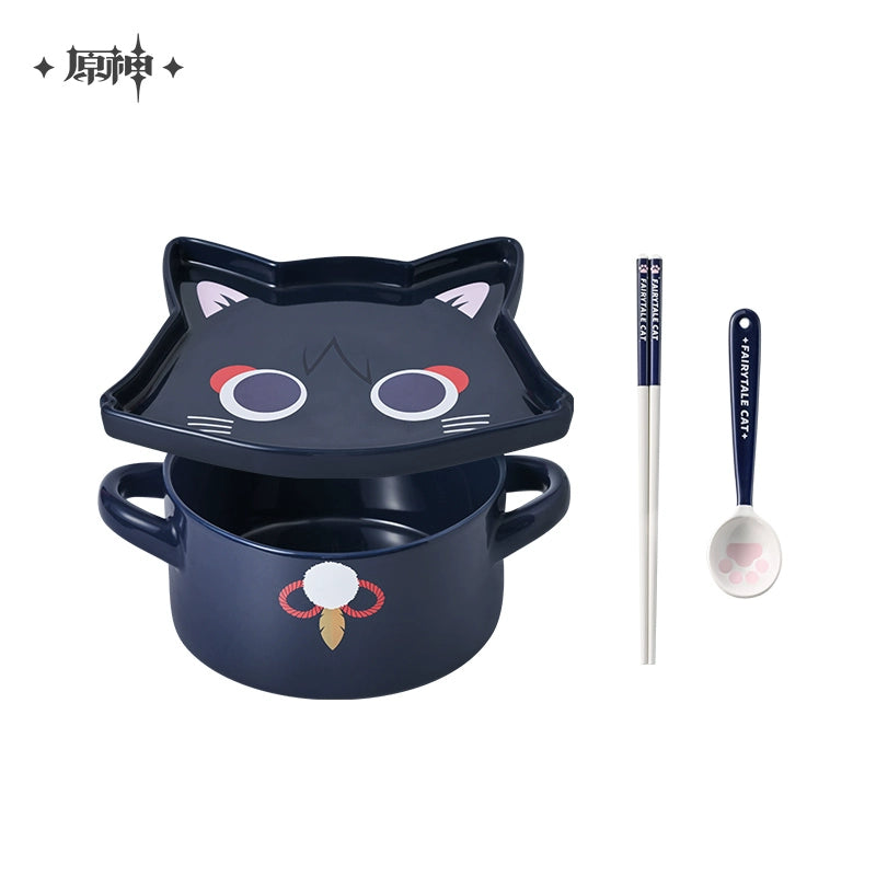 Genshin Impact Fairytale Cat Ceramic Tableware Set