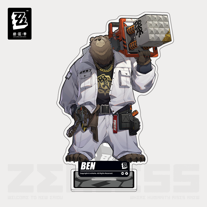 Zenless Zone Zero Belobog Heavy Industries Series Acrylic Stand