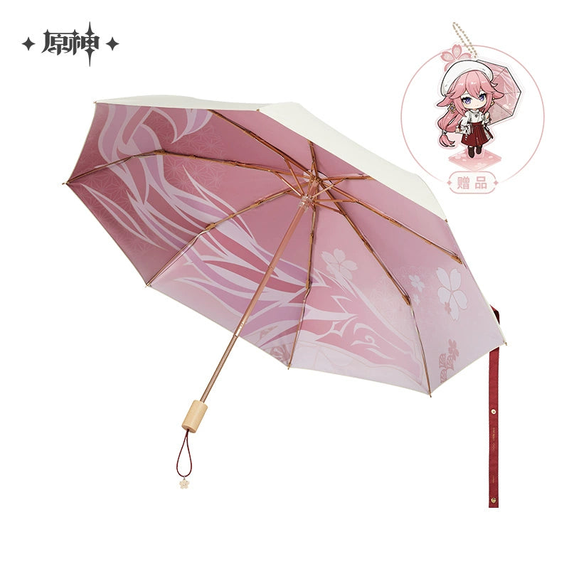 Genshin Impact Yae Miko Theme Folding Umbrella