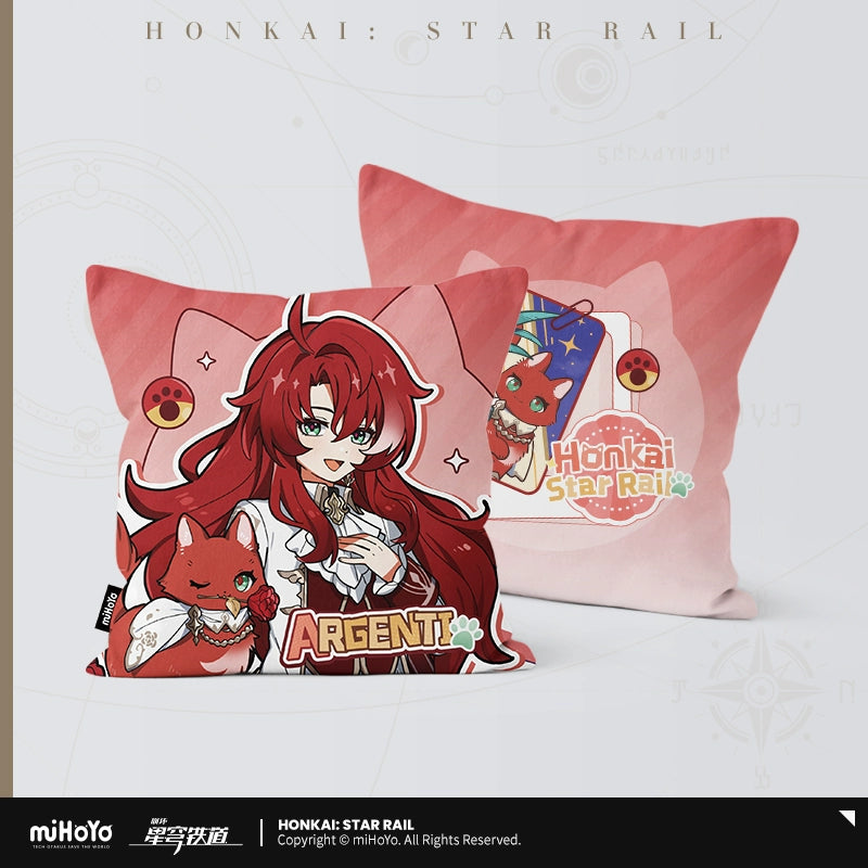 Honkai: Star Rail Chibi & Cat Pillow Case Series