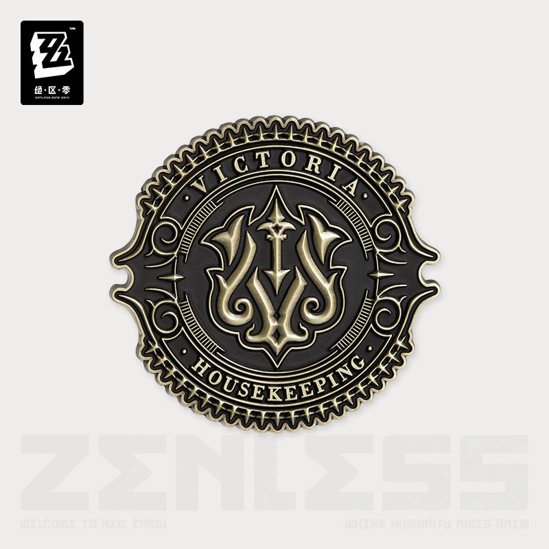 Zenless Zone Zero Faction Series Metal Badges