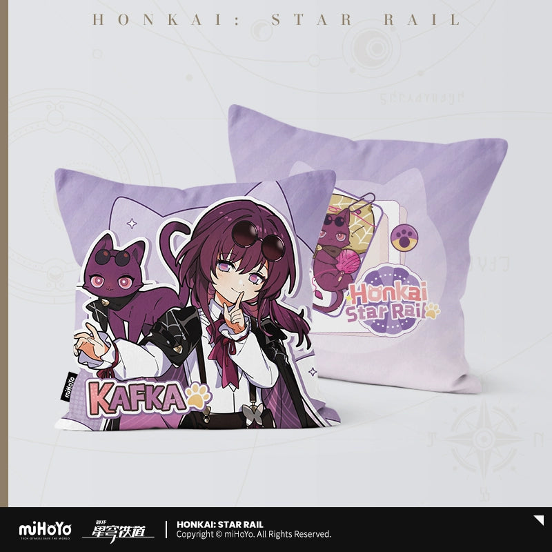 Honkai: Star Rail Chibi & Cat Pillow Case Series