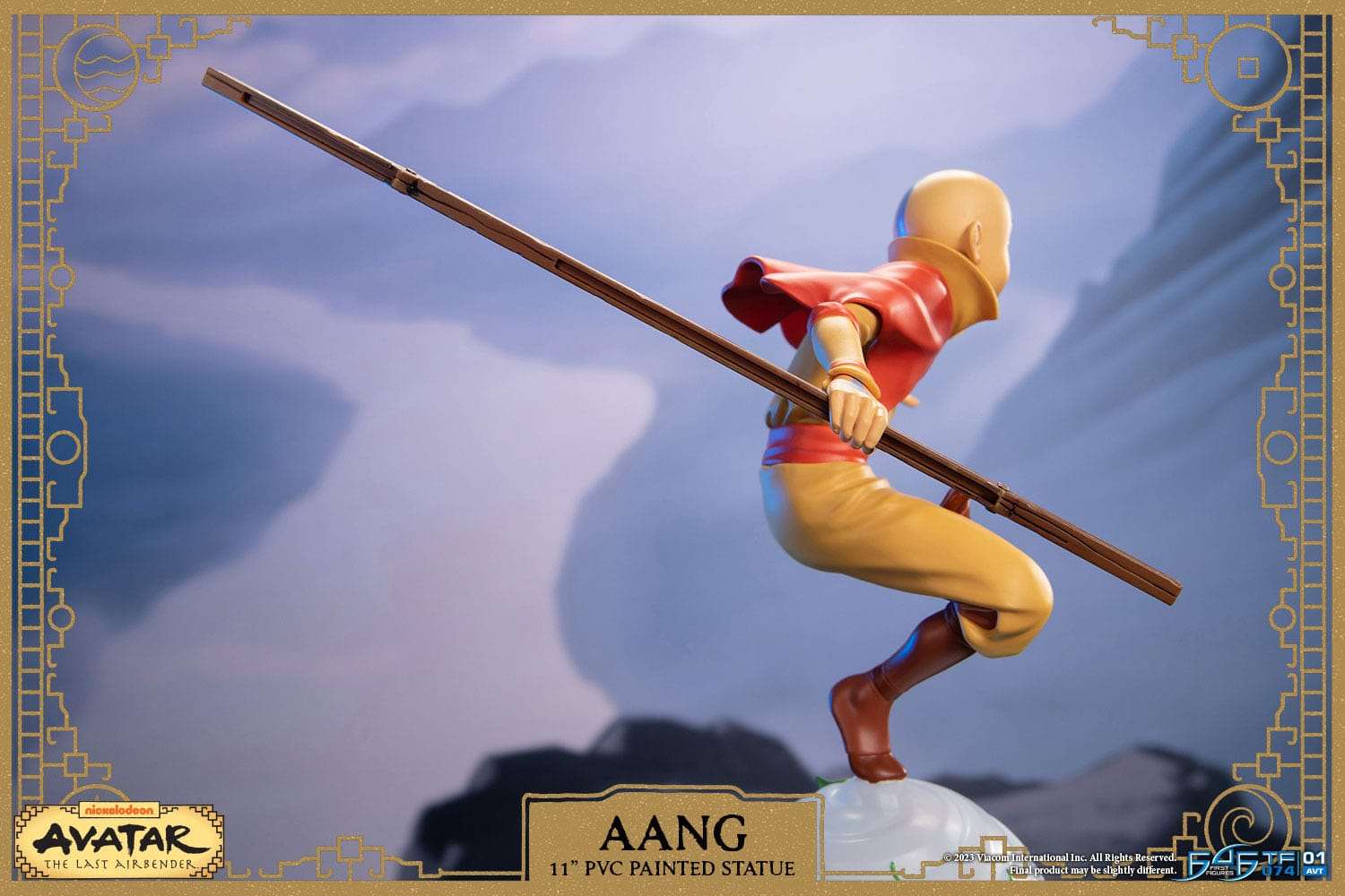 Avatar The Last Airbender PVC Statue Aang Standard Edition 27 cm