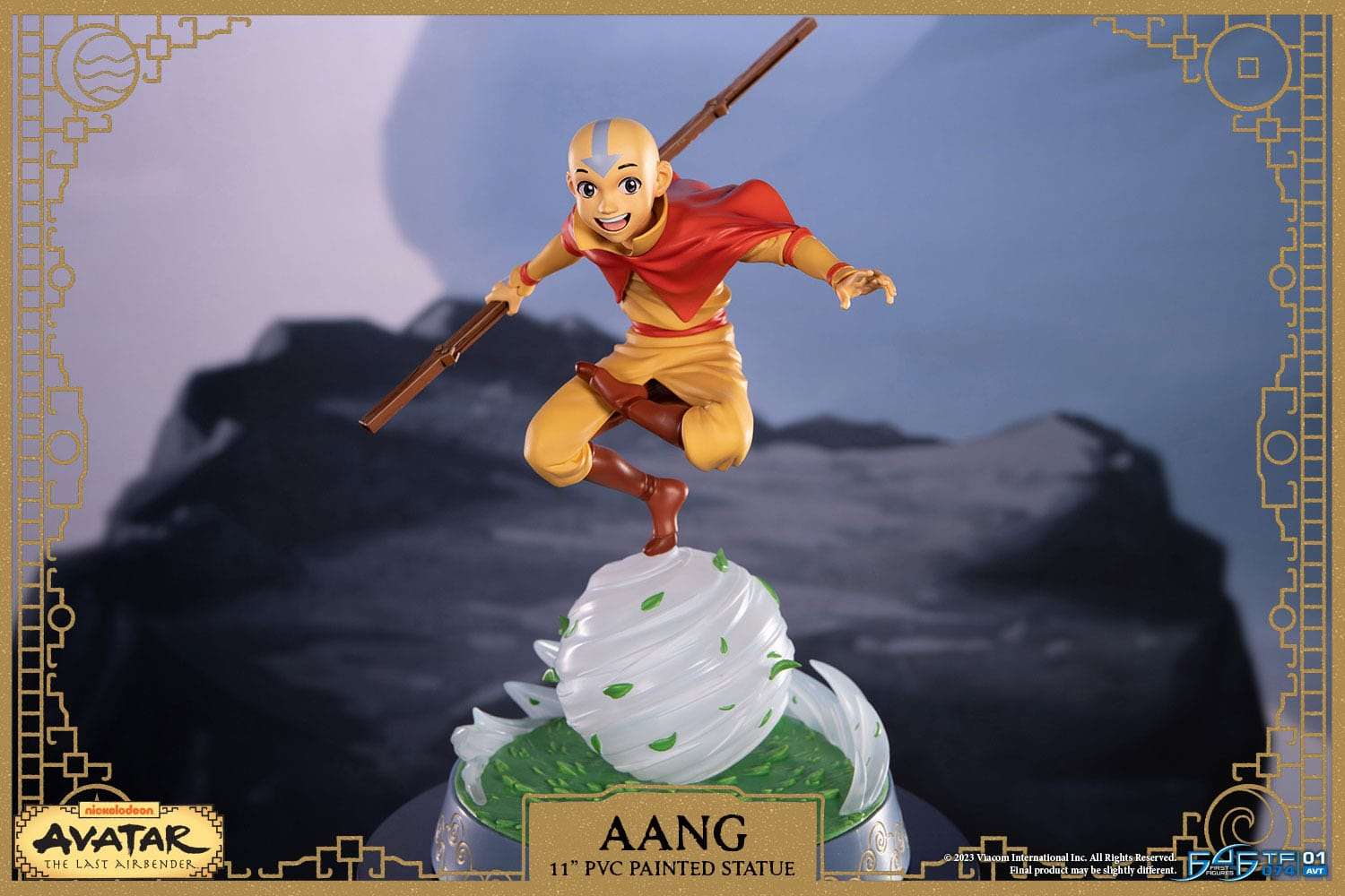 Avatar The Last Airbender PVC Statue Aang Standard Edition 27 cm