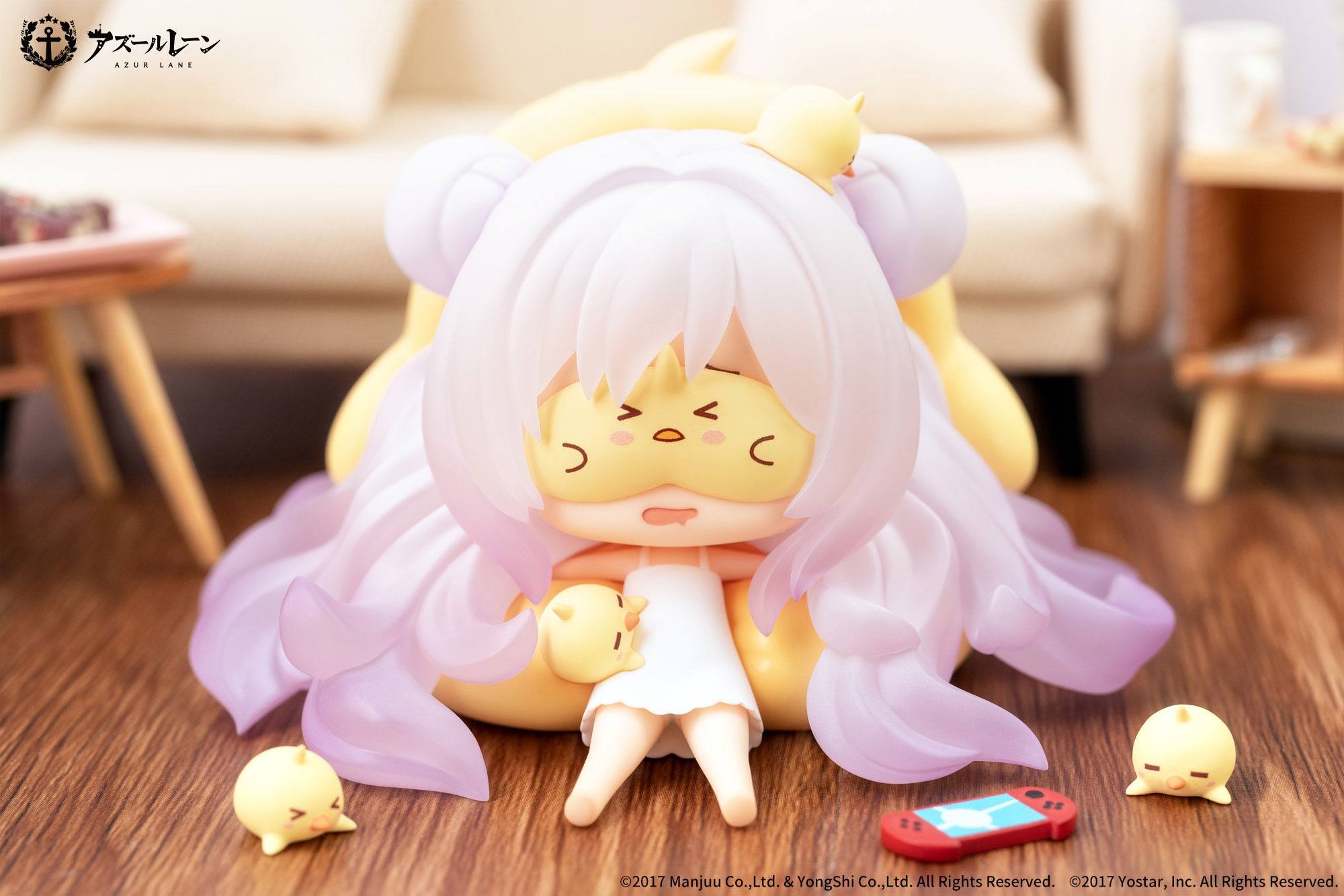 Azur Lane PVC Statue Deformed JUUs Time Chibi Chara Series Le Malin 6 cm