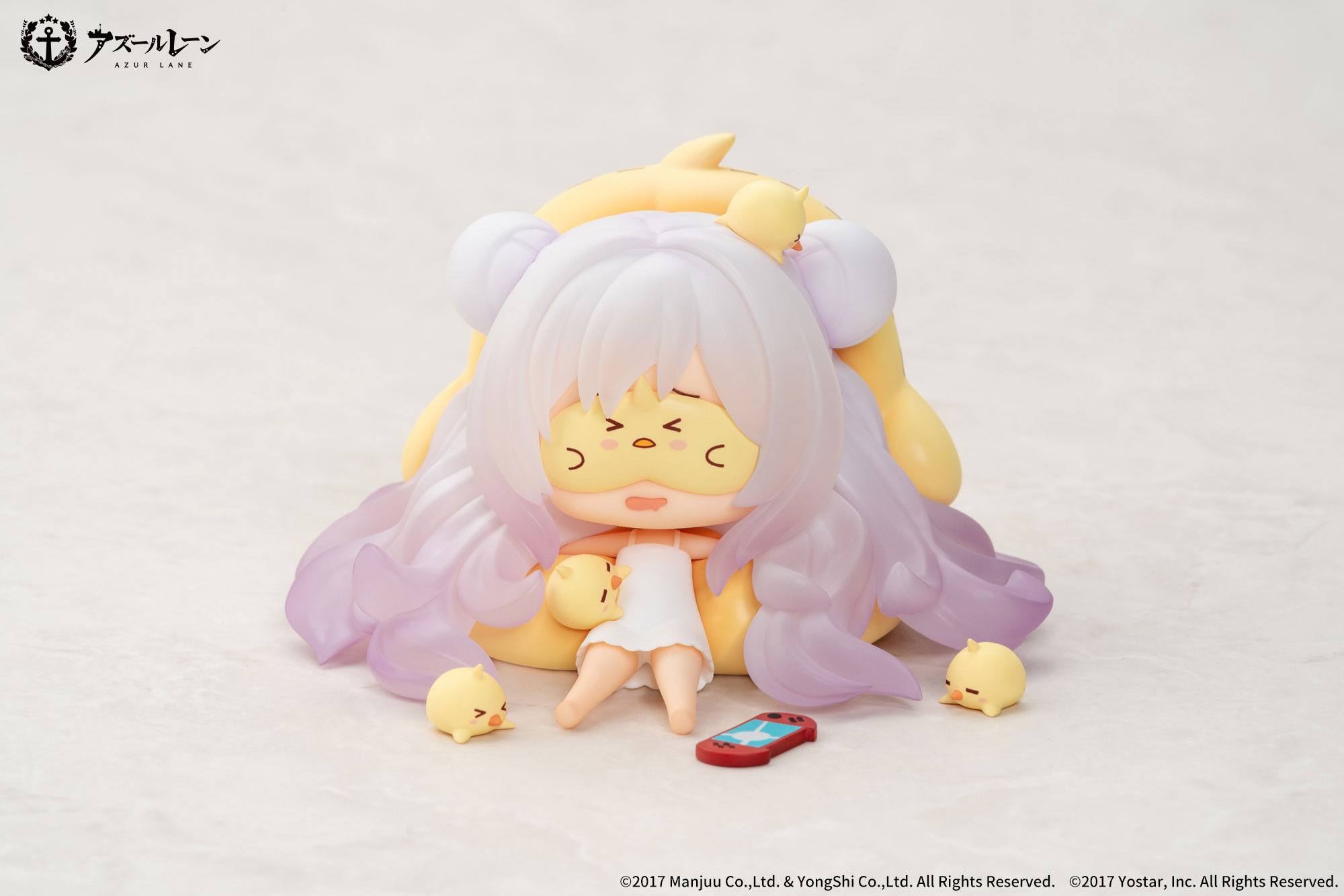 Azur Lane PVC Statue Deformed JUUs Time Chibi Chara Series Le Malin 6 cm