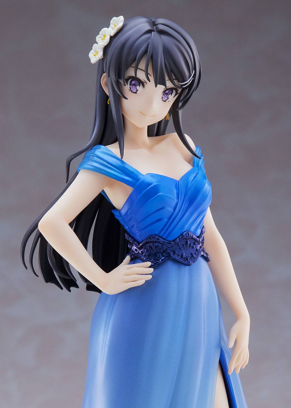 Rascal Does Not Dream of a Dreaming Girl Statue 1/7 Mai Sakurajima Color Dress Ver. 23 cm