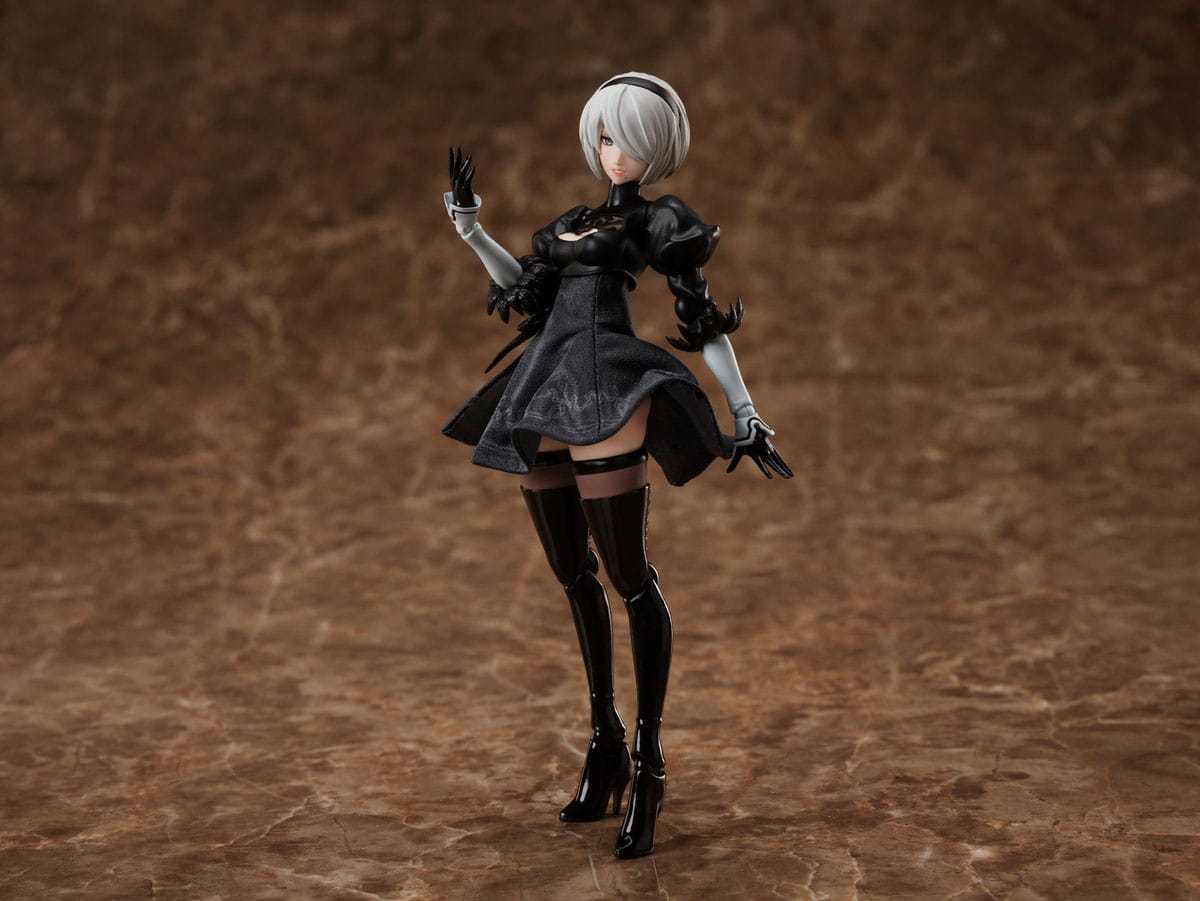 NieR: Automata Ver1.1a BUZZmod Actionfigur 1/12 2B 14 cm