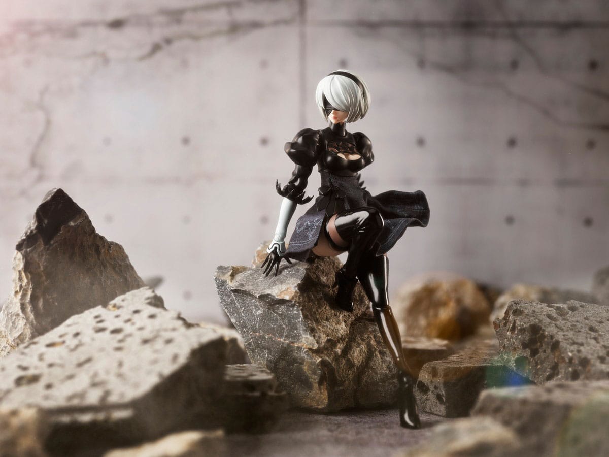 NieR: Automata Ver1.1a BUZZmod Actionfigur 1/12 2B 14 cm