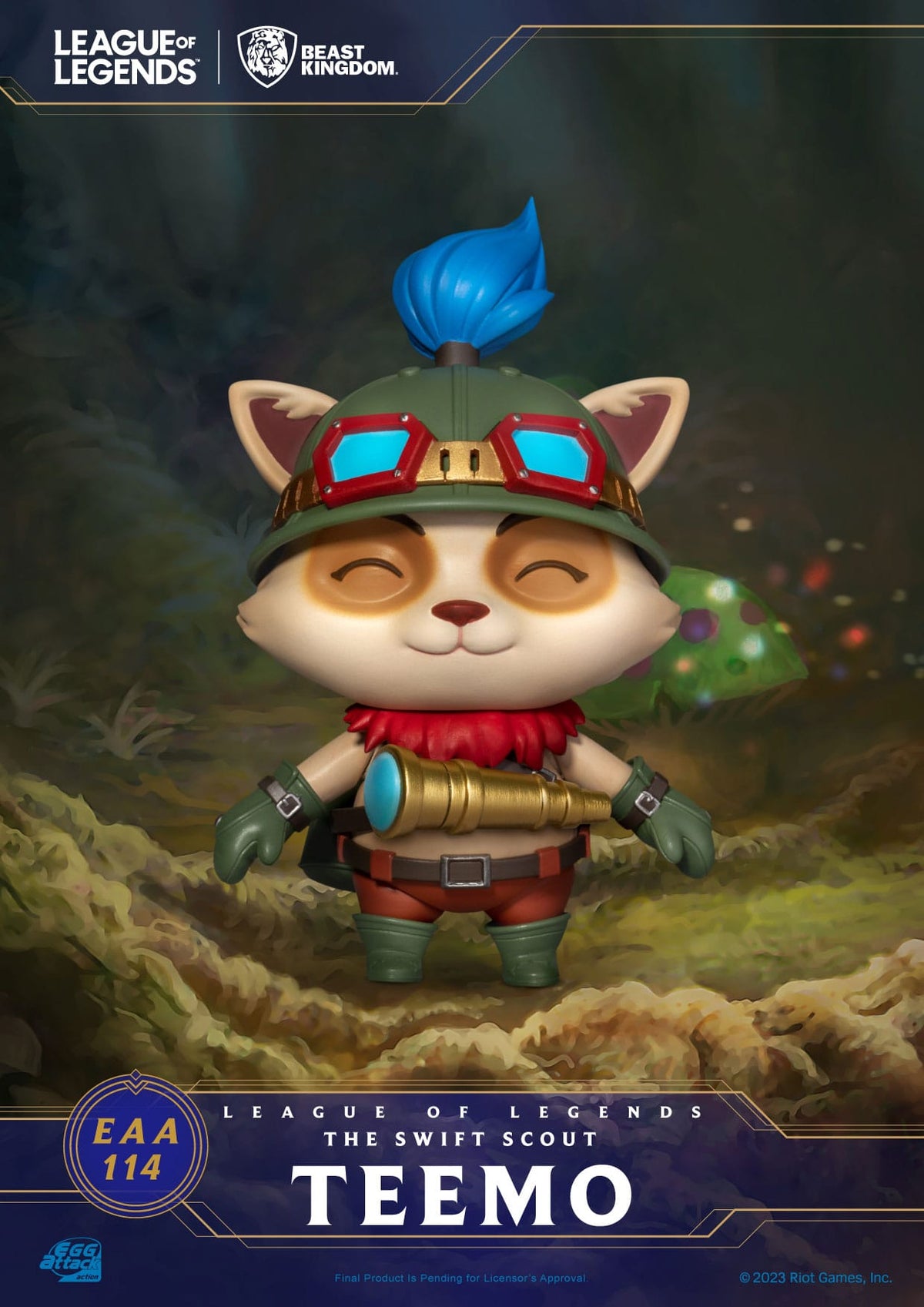 League of Legends Egg Attack Figur The Swift Scout Teemo 12 cm