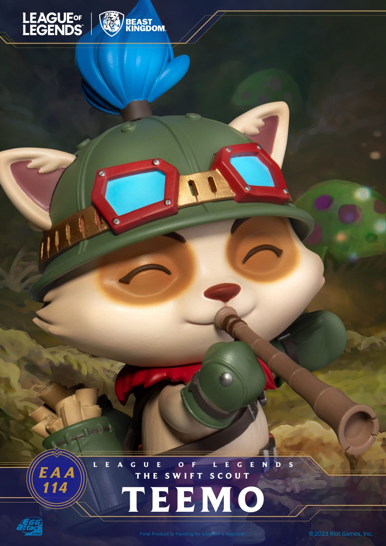 League of Legends Egg Attack Figur The Swift Scout Teemo 12 cm