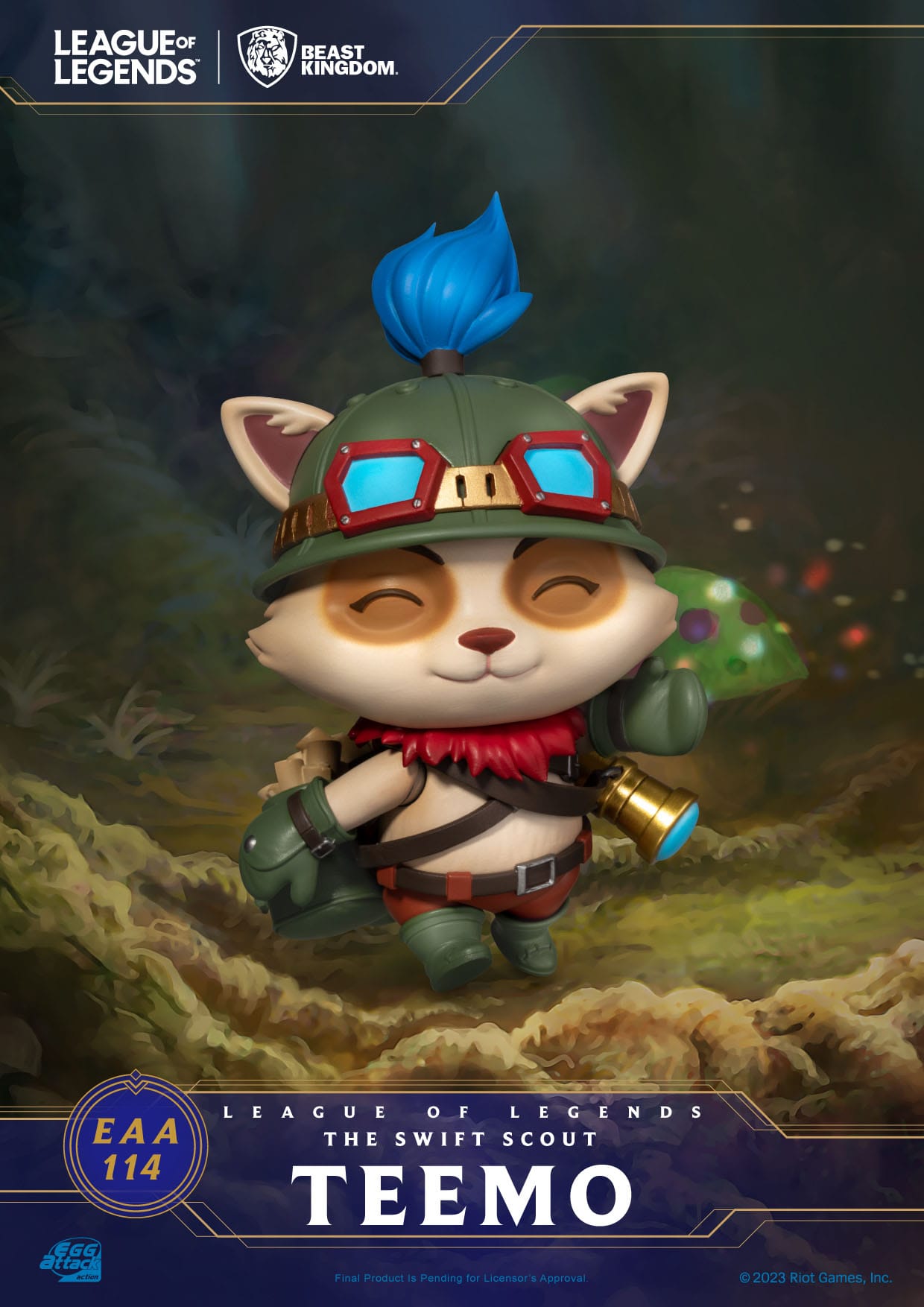 League of Legends Egg Attack Figur The Swift Scout Teemo 12 cm