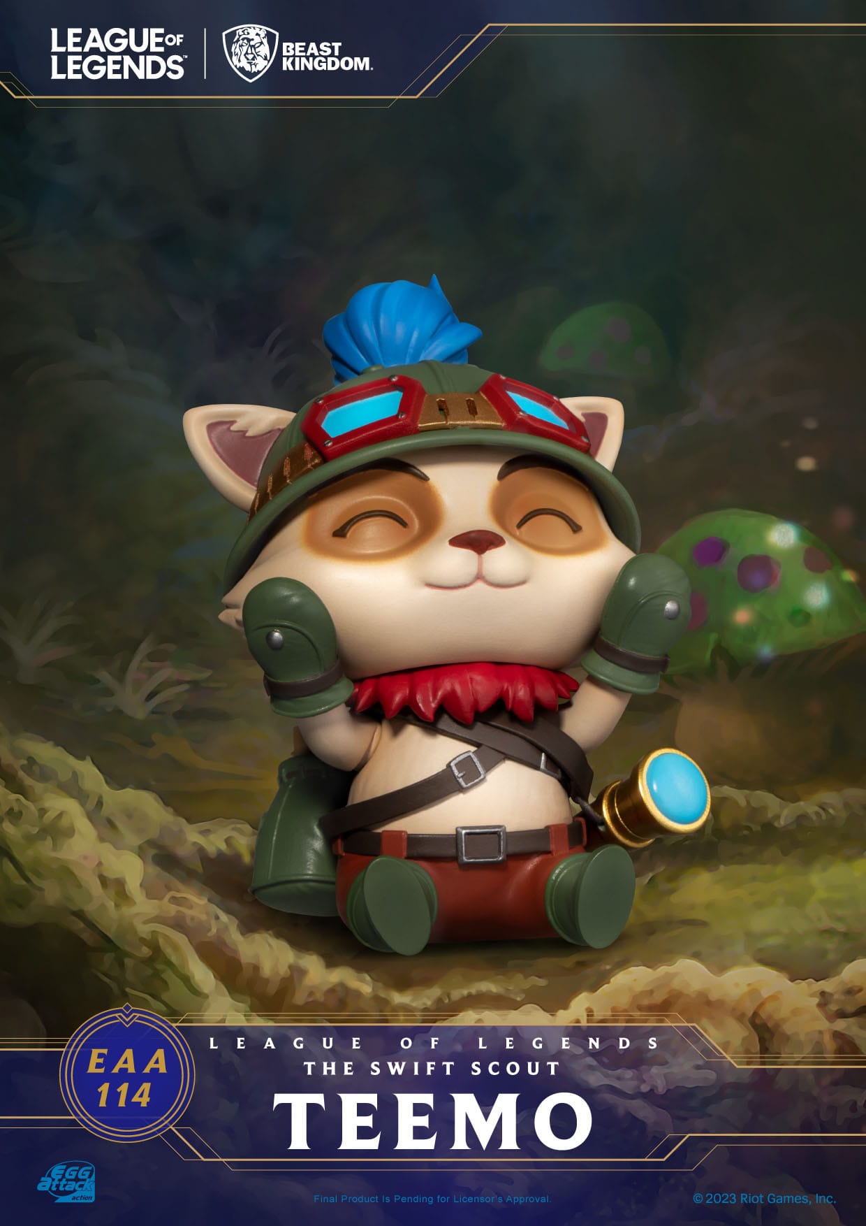 League of Legends Egg Attack Figur The Swift Scout Teemo 12 cm